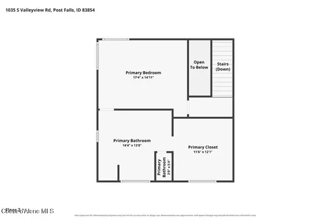 Floorplan - 1035 S Valleyview Rd, Post Falls, ID 83854 photo 4 of 9