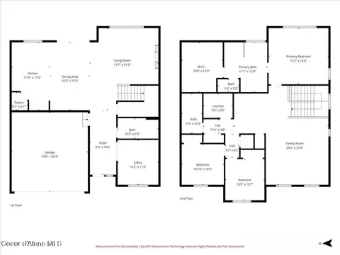 Floorplan - 815 E Burdock Loop, Hayden, ID 83835 photo 1 of 1