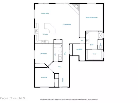 Floorplan - 4475 E Savea Ln, Post Falls, ID 83854 photo 1 of 1