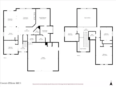 Floorplan - 3727 N May Ella Loop, Post Falls, ID 83854 photo 1 of 1