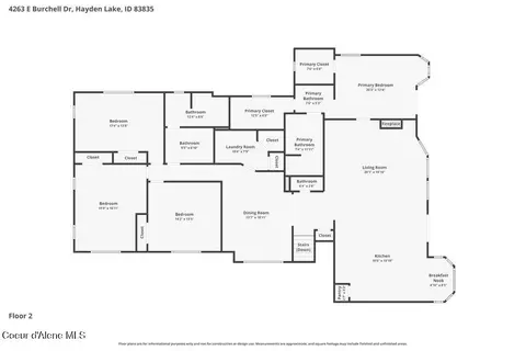 Floorplan - 4263 E Burchell Dr, Hayden, ID 83835 photo 1 of 1