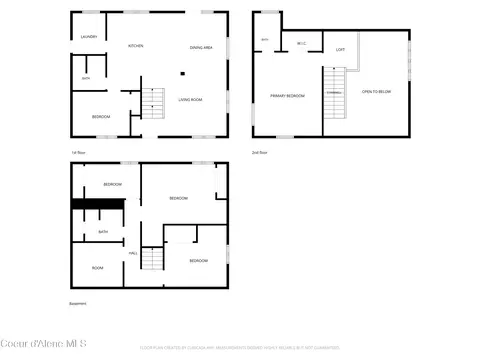 Floorplan - 2128 E Shoshone Ave, Athol, ID 83801 photo 4 of 4