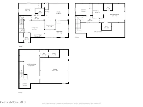 Floorplan - 101 Spring View Ln, Sagle, ID 83860 photo 4 of 4