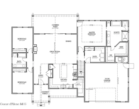 Floorplan - 966 E Hurricane Dr, Hayden, ID 83835 photo 1 of 1