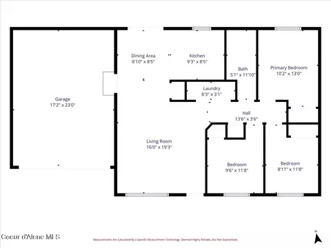 Floorplan - 1003 E Teton Ave, Post Falls, ID 83854 photo 1 of 1