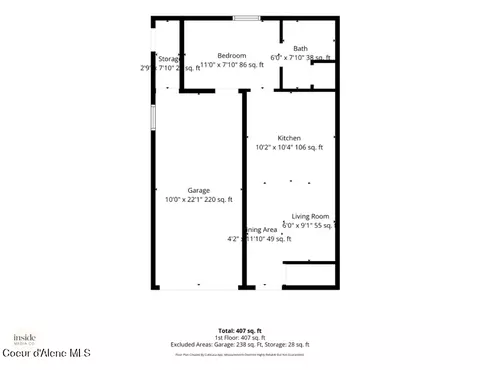 Floorplan - 1601 Main St, Sandpoint, ID 83864 photo 2 of 3