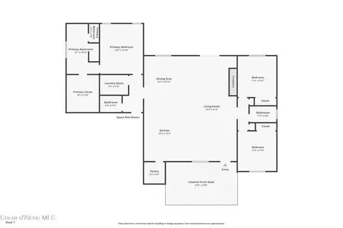 Floorplan - B1l1 Sylvan Rd, Athol, ID 83801 photo 1 of 2