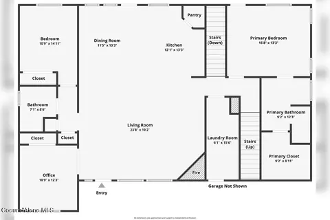 Floorplan - 11614 N Waterford Loop, Hauser, ID 83854 photo 1 of 6