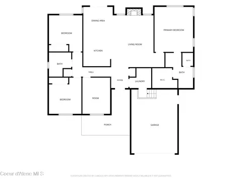 Floorplan - 111 Trail Blazer Ct, Pinehurst, ID 83850 photo 1 of 1