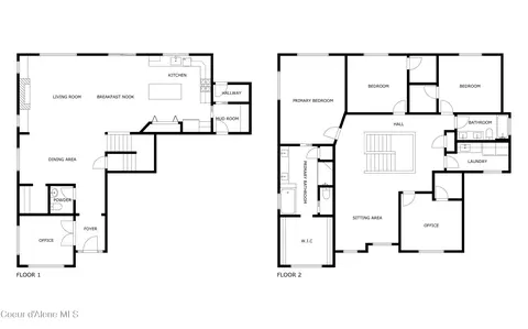 Floorplan - 3925 N Shelburne Loop, Post Falls, ID 83854 photo 4 of 6