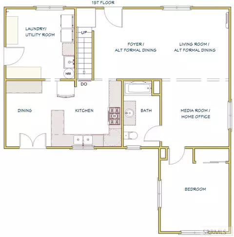 Floorplan - 102 Valley Dr, Irwin, ID 83428 photo 1 of 3