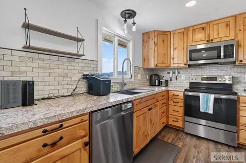 Kitchen - 70 E 3rd St S, Downey, ID 83234 photo 8 of 9