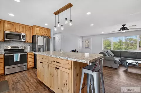 Kitchen - 70 E 3rd St S, Downey, ID 83234 photo 7 of 9