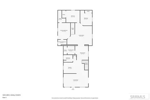 Floorplan - 1225 N 885 E, Shelley, ID 83274 photo 2 of 3
