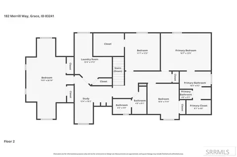 Floorplan - 182 Merrill Way, Grace, ID 83241 photo 2 of 3