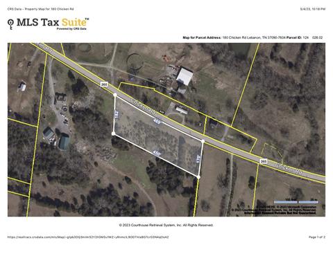 180 Chicken Rd, Lebanon, TN 37090