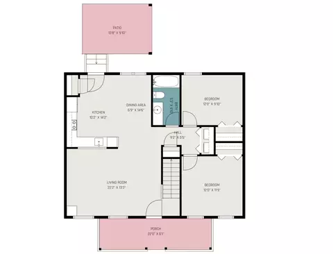 Floorplan - 3003 Romain Trl, Spring Hill, TN 37174 photo 3 of 4