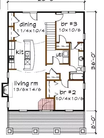 Floorplan - 897 Mount Vernon Rd, Bethpage, TN 37022 photo 2 of 2
