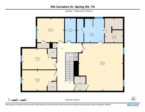 Floorplan - 944 Carnation Dr, Spring Hill, TN 37174 photo 3 of 3