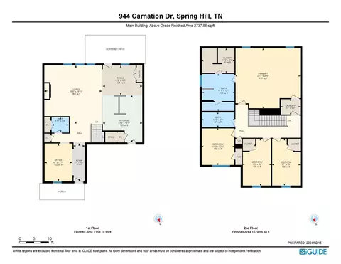 Floorplan - 944 Carnation Dr, Spring Hill, TN 37174 photo 1 of 3