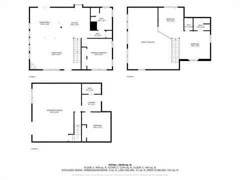 Floorplan - 237 Lewis Cir, Dover, TN 37058 photo 4 of 4