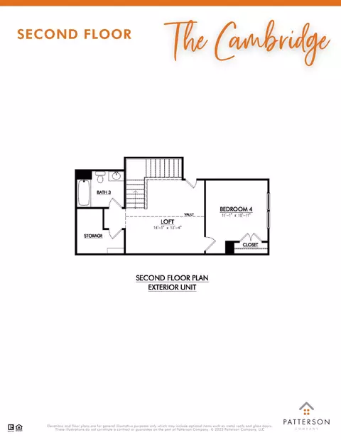 Floorplan - 2605 Eldin Crk, Murfreesboro, TN 37128 photo 2 of 3