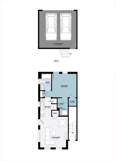 Floorplan - 357 Wellows Chase # A, Spring Hill, TN 37174 photo 1 of 1