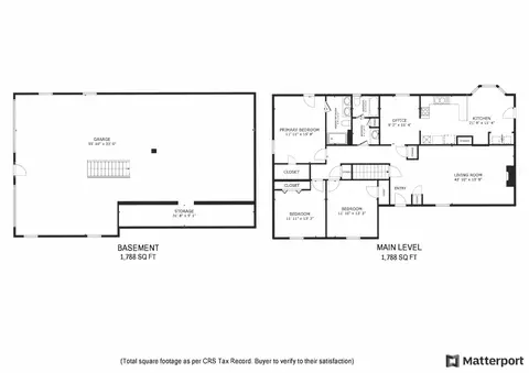 Floorplan - 1119 Tomahawk Trce, Murfreesboro, TN 37129 photo 1 of 1
