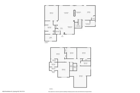 Floorplan - 4024 Pendleton Dr, Spring Hill, TN 37174 photo 1 of 1