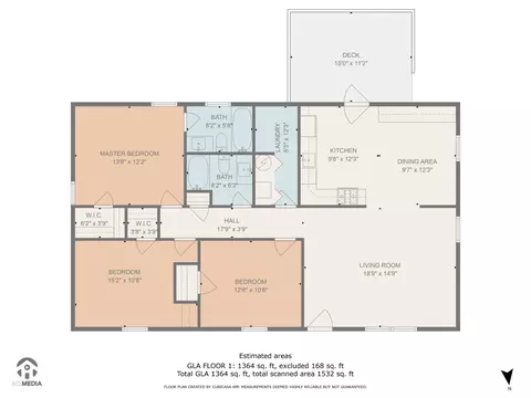 Floorplan - 74 Hillcrest Dr, Morrison, TN 37357 photo 1 of 1