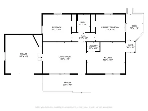 Floorplan - 45 Bates Rd, Taft, TN 38488 photo 1 of 1