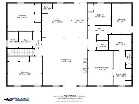 Floorplan - 4619 Akin Rd, Cunningham, TN 37052 photo 3 of 3