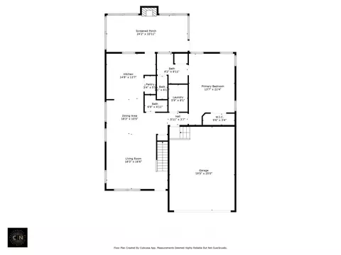 Floorplan - 1470 Cotillion Dr, Murfreesboro, TN 37128 photo 1 of 3
