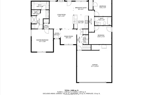 Floorplan - 3715 Ivanora Dr, Spring Hill, TN 37174 photo 1 of 3