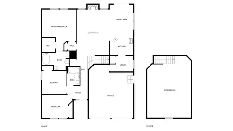 Floorplan - 3327 Monoco Dr, Spring Hill, TN 37174 photo 1 of 1
