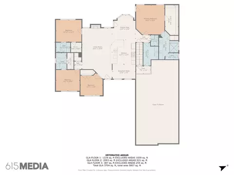Floorplan - 121 Regency Ln, Dickson, TN 37055 photo 1 of 3