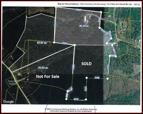 0 Cascade Hollow Rd, Normandy, TN 37360