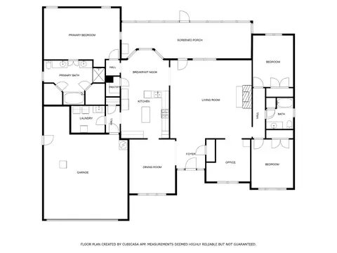 Floorplan - 547 Willoughby Rd, Beech Bluff, TN 38313 photo 1 of 1