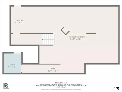 Floorplan - 3955 River Rd, Baxter, TN 38544 photo 6 of 8