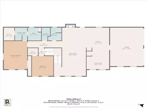Floorplan - 3955 River Rd, Baxter, TN 38544 photo 8 of 8