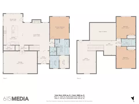 Floorplan - 1045 Twin Pine Rd, Dickson, TN 37055 photo 1 of 1