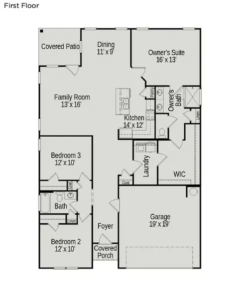 Floorplan - 569 Nightengale Ridge Dr, Columbia, TN 38401 photo 1 of 1
