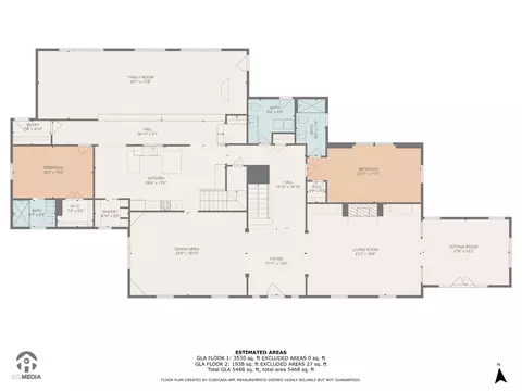 Floorplan - 750 Walker Rd, Beechgrove, TN 37018 photo 1 of 2