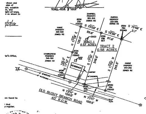 0 Old Bushy Branch Rd, Manchester, TN 37355