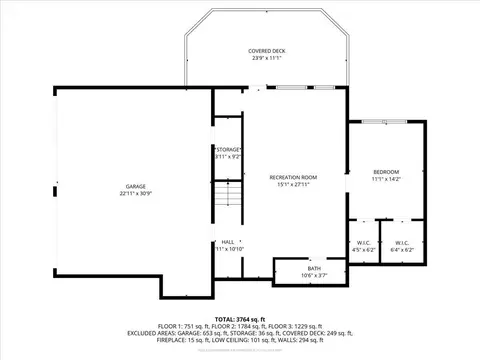 Floorplan - 9857 Caseview Dr, Harrison, TN 37341 photo 1 of 4