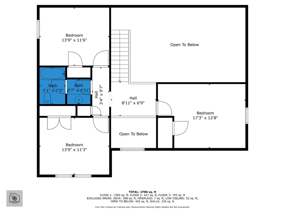 Floorplan - 2589 Stone Briar Dr, Clarksville, TN 37043 photo 3 of 4
