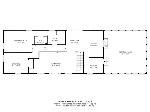 Floorplan - 4540 Roy Cole Rd, Springfield, TN 37172 photo 2 of 3