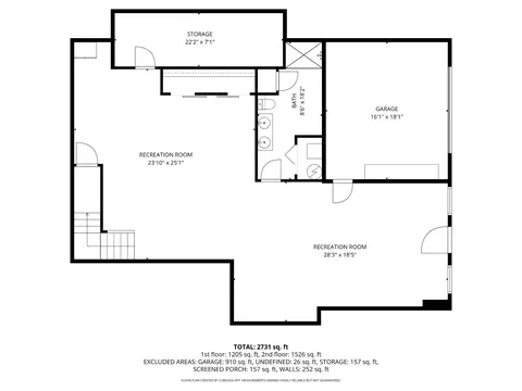 Floorplan - 126 Dial Ln, Rickman, TN 38580 photo 2 of 3