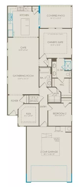 Floorplan - 427 Sharp Way, Murfreesboro, TN 37128 photo 1 of 1