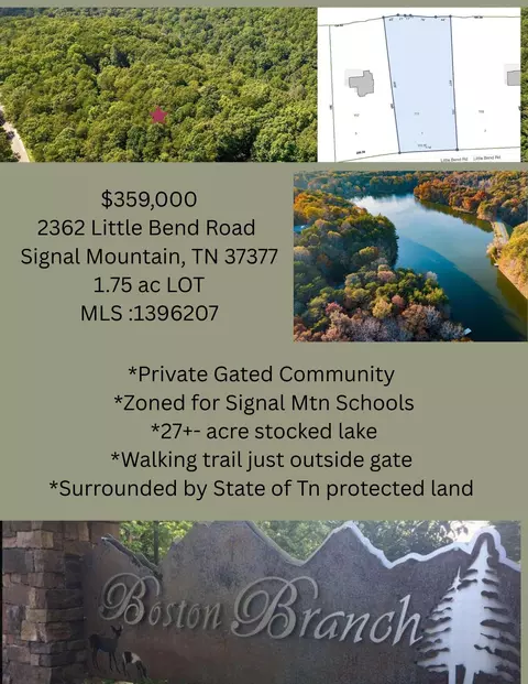 2362 Little Bend Rd, Signal Mountain, TN 37377